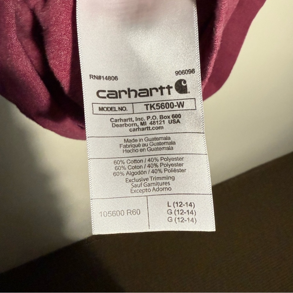 Carhartt Red Short Sleeve Tee - Picture 6 of 6